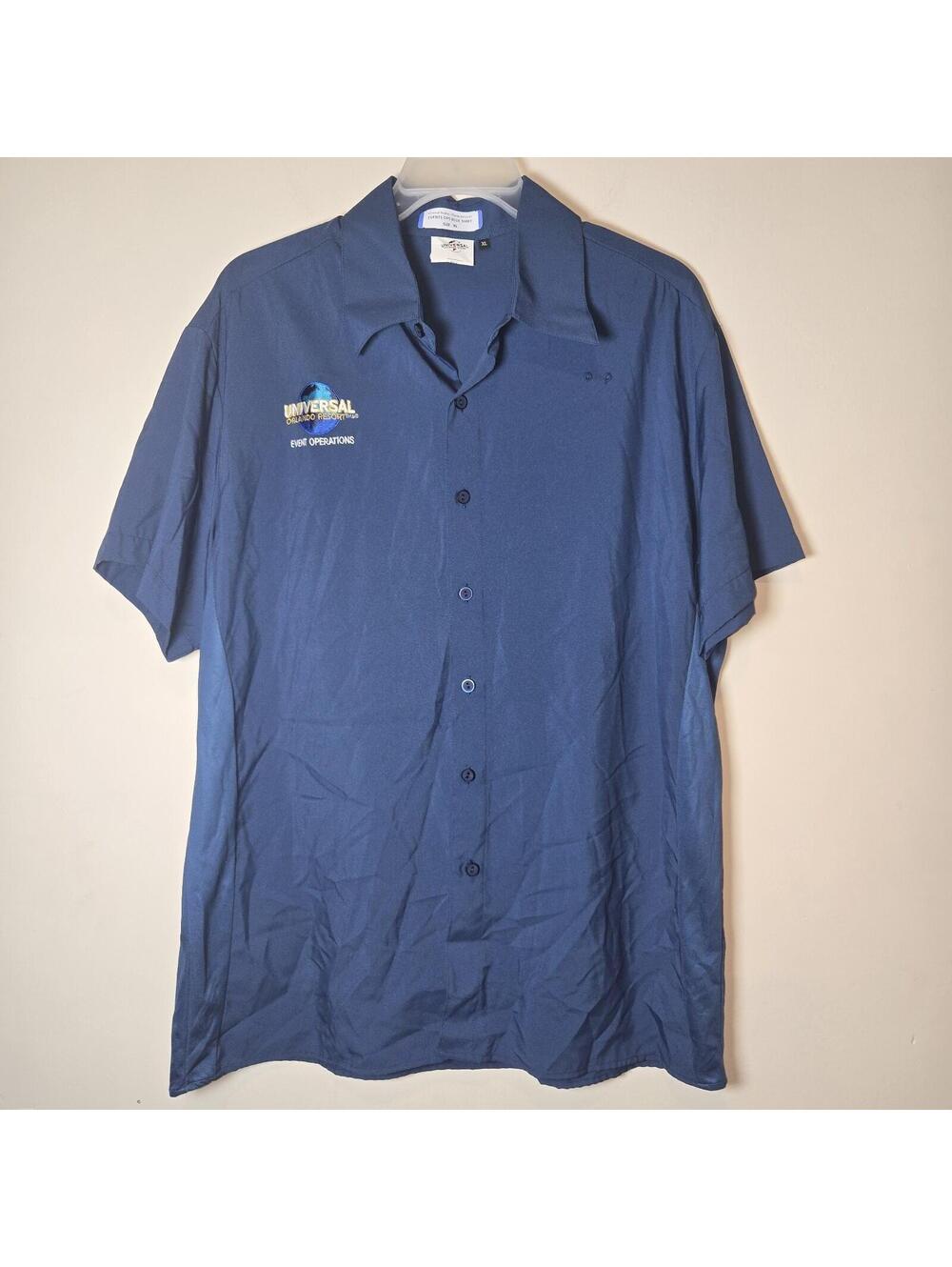 Universal Studios Orlando Resort  Event Operations Employee Uniform Shirt sz XL